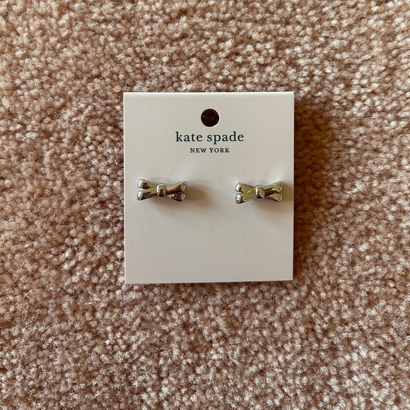 Kate Spade Bow Stud Earrings - Picture 2 of 3